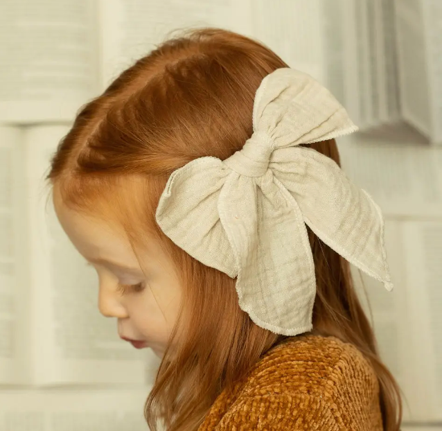 Large Gauze Hair Clip
