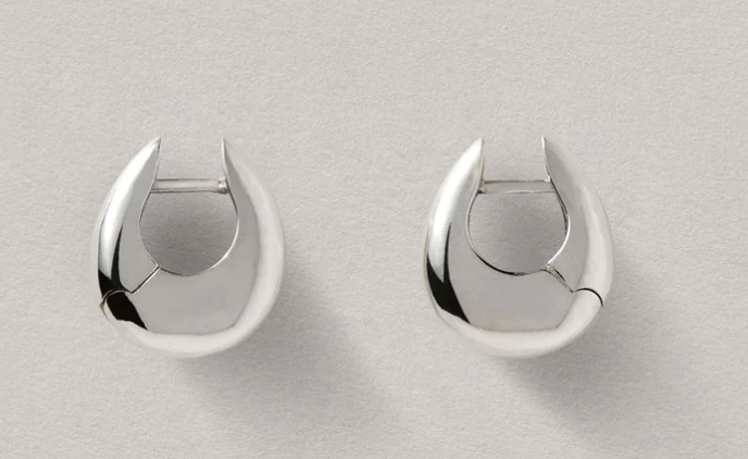 Sloping Hinge Hoops Small
