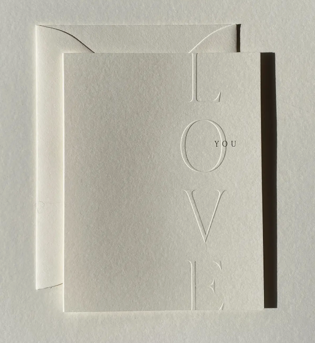Love You Card