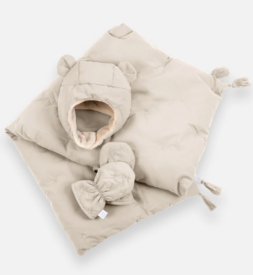 Mitten, Hat and Blanket Set