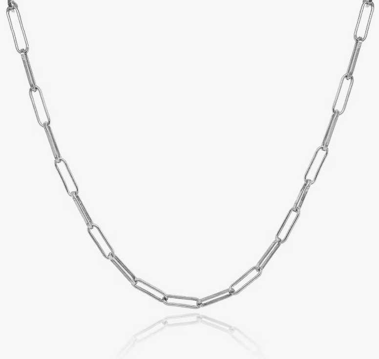 Charlie Paperclip Chain Necklace