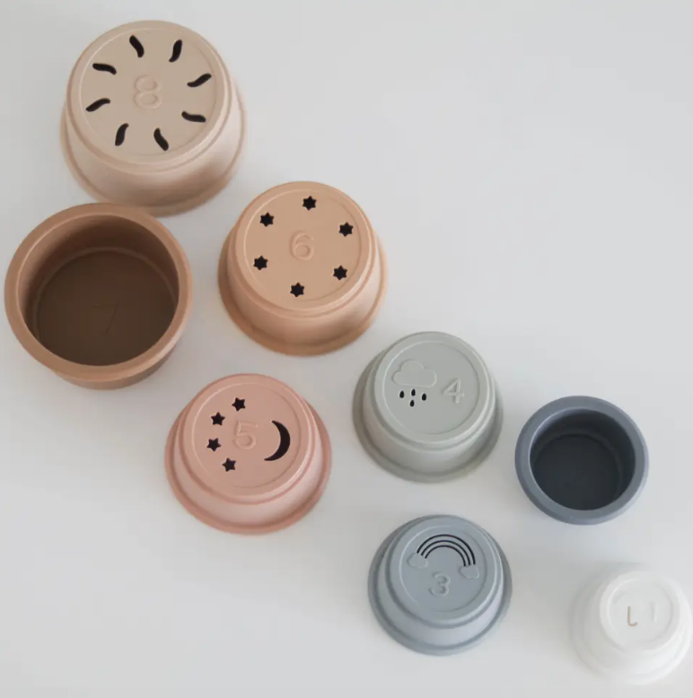 Silicone Stacking Cups