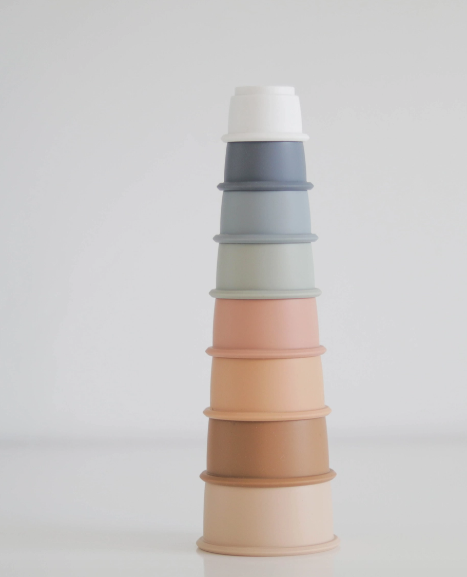 Silicone Stacking Cups