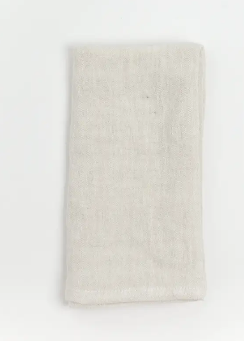Stone Washed Linen Dinner Napkin