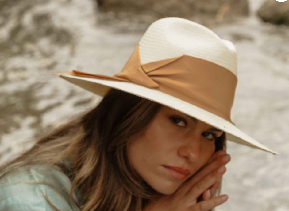 Gardenia Natural/Tan Hat