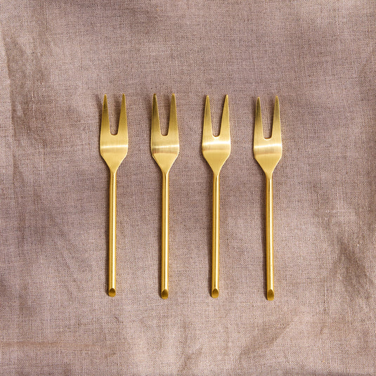 Be Home Thin Gold Small Forks