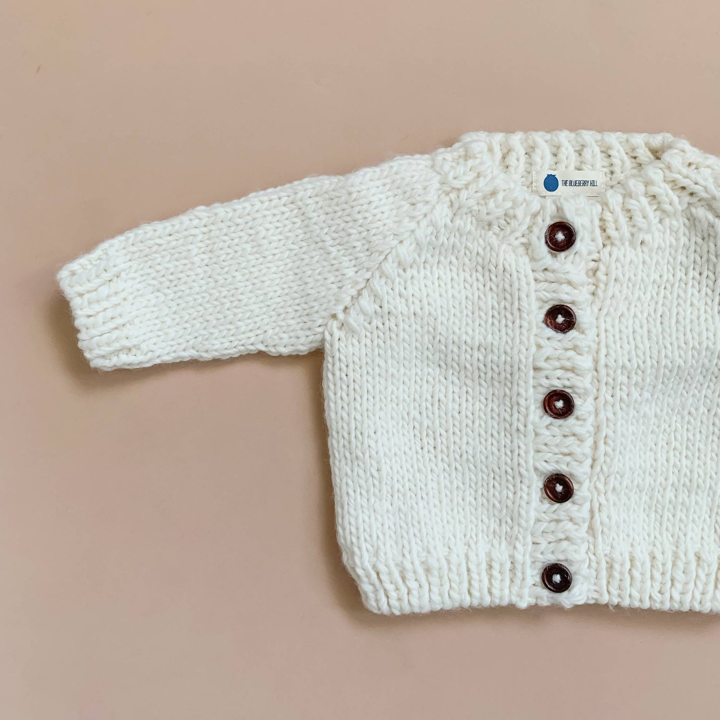 Classic Cardigan, Cream Baby Sweater Kids Clothing Fall