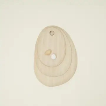 Pebble Cutting Board - Maple