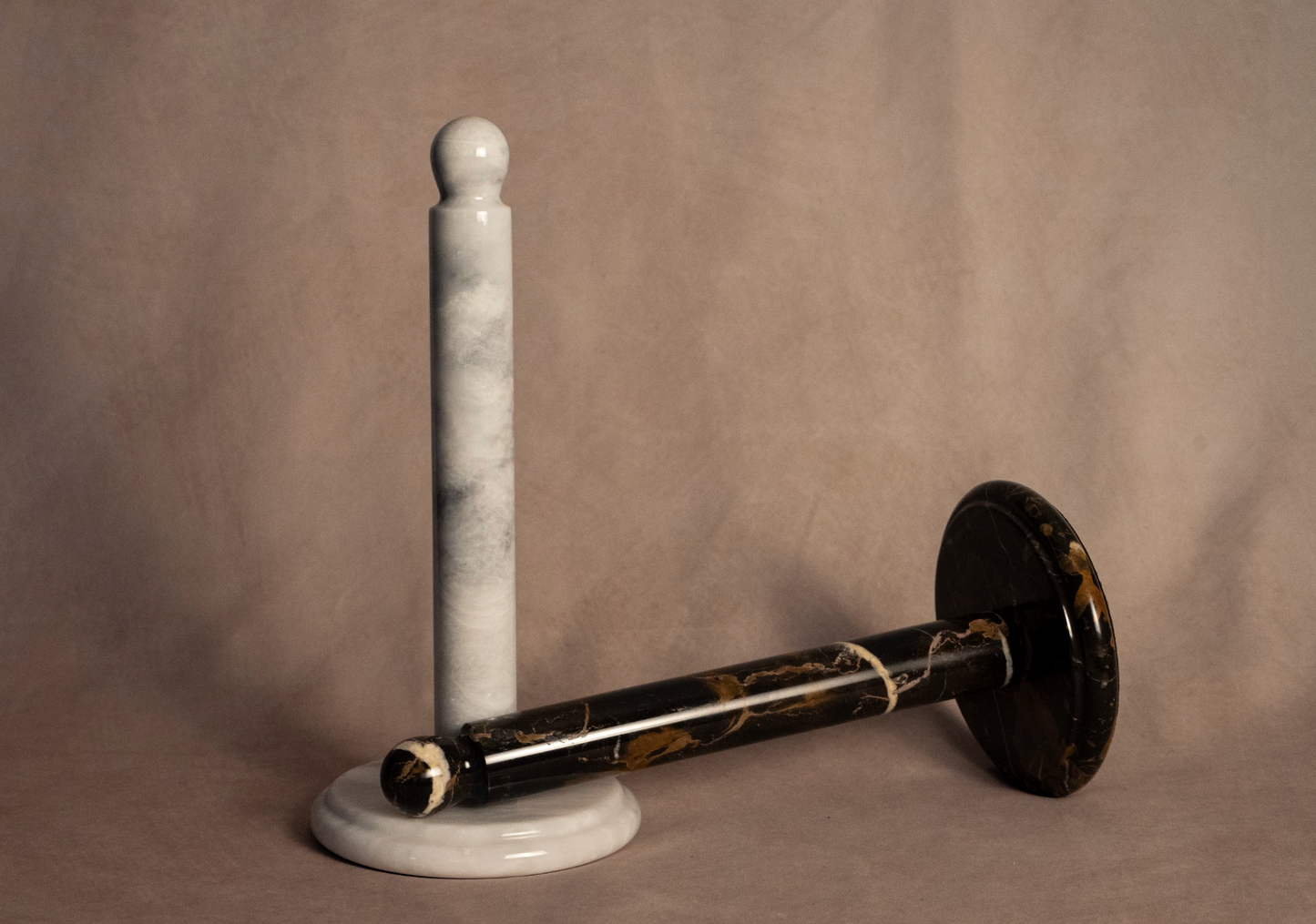 Paper Towel Holder - White - Ziarat Marble