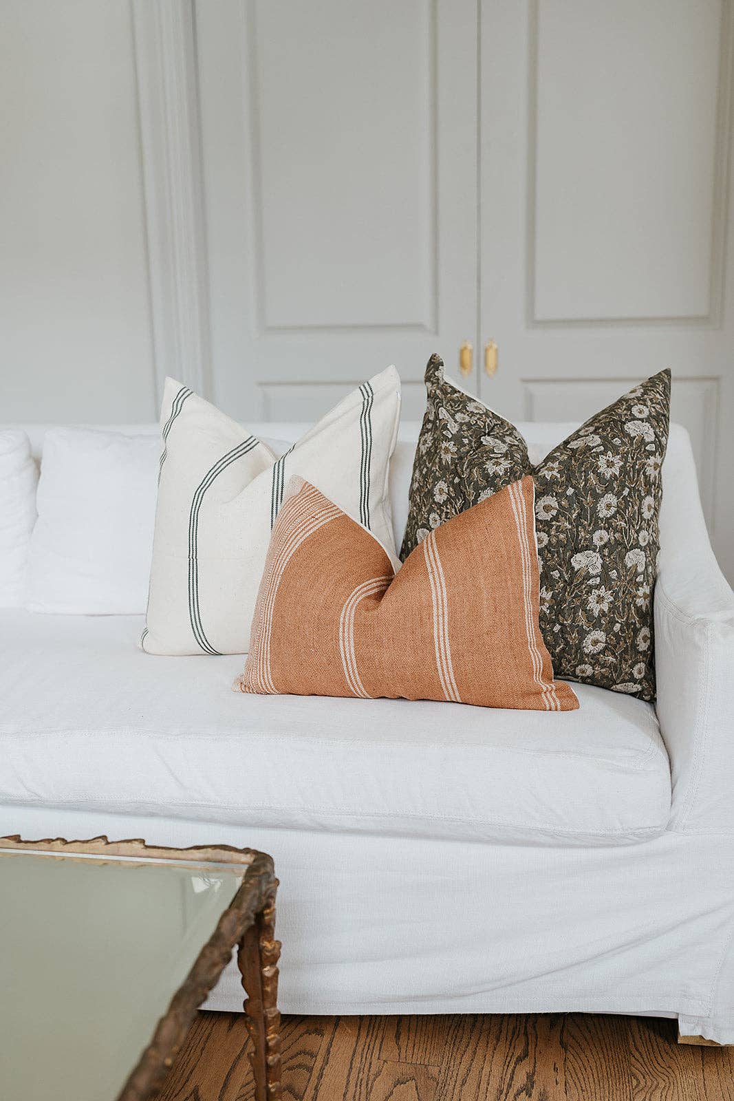 NKOYO- Woven Cotton Throw Pillow Cover