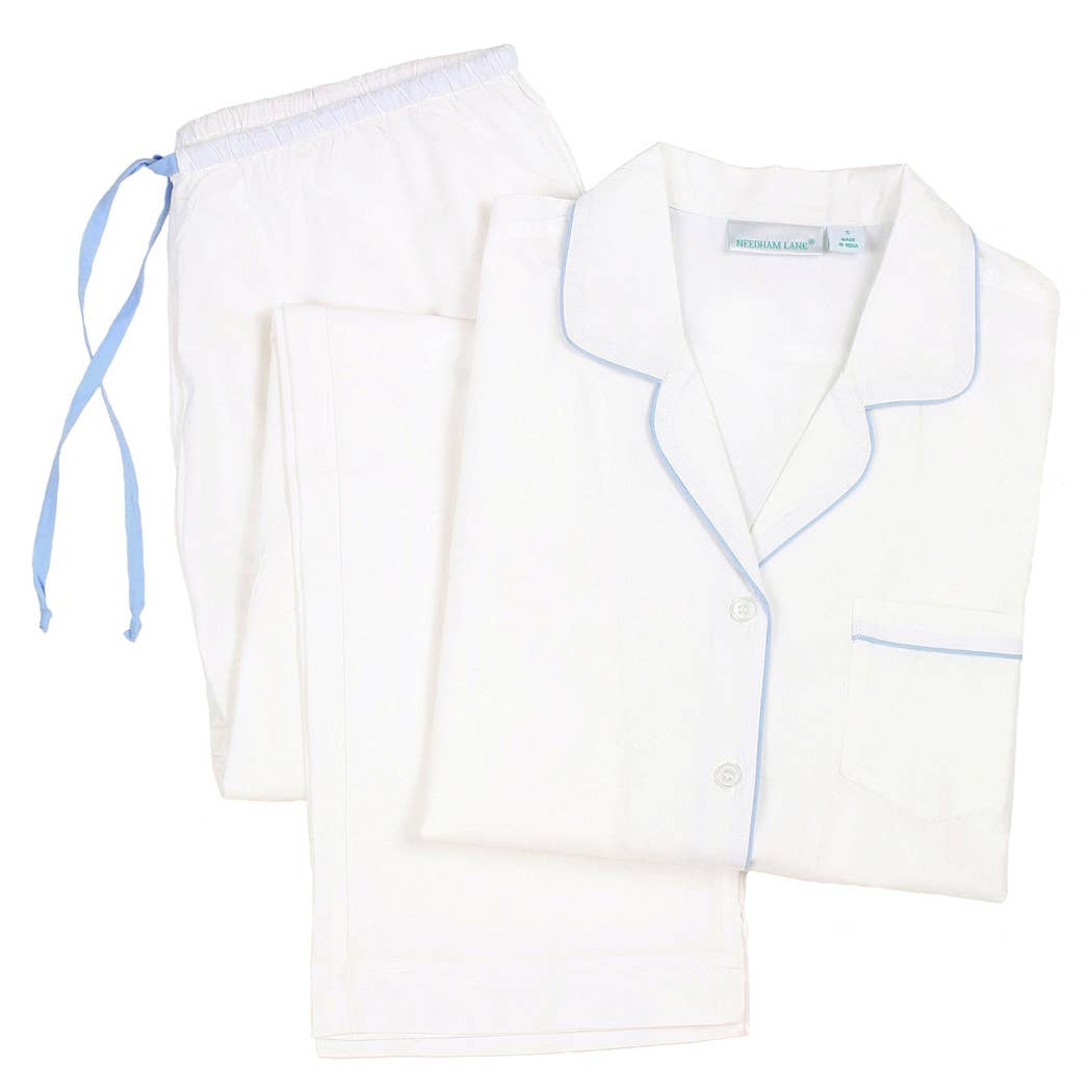 Logan Periwinkle Long Sleeve Pajamas