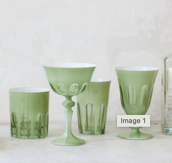 Rialto Glass Coupe set of 2