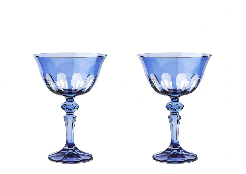 Rialto Glass Coupe set of 2