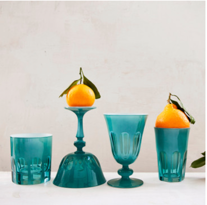 Rialto Glass Tulip set of 2