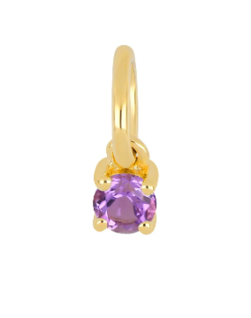 BIRTHSTONE NECKLACE CHARM