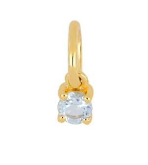BIRTHSTONE NECKLACE CHARM