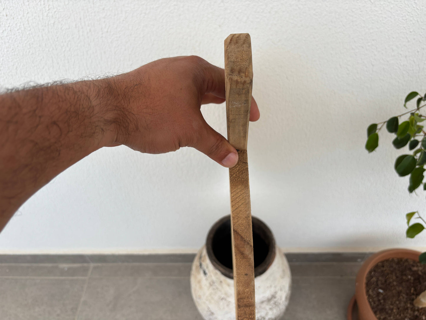 Hand-Carved Turkish Wood Board – Vintage Kitchen