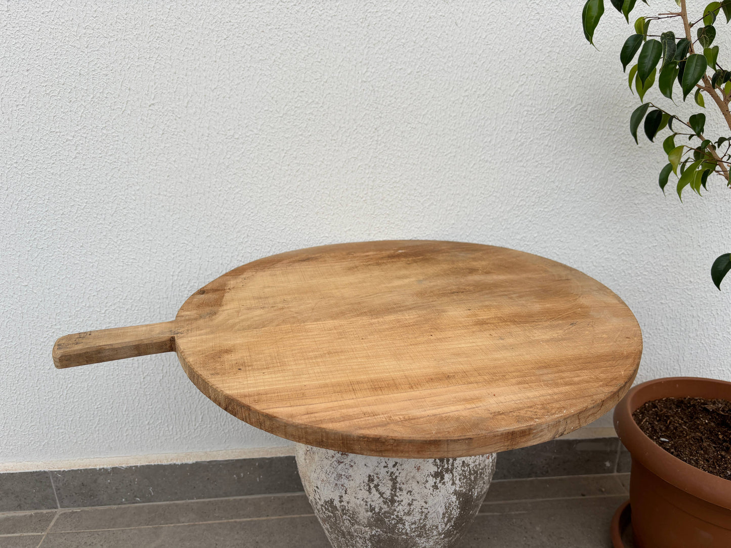 Hand-Carved Turkish Wood Board – Vintage Kitchen