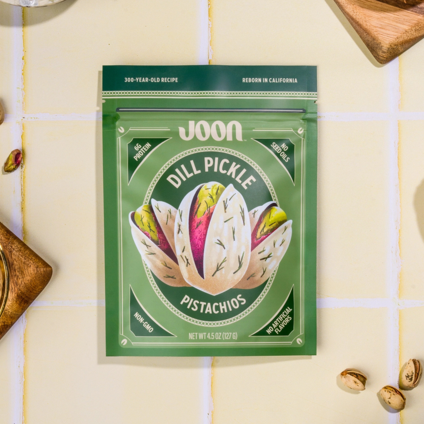 Joon Dill Pickle Pistachios | Pistachio Bulk, Gourmet Snacks