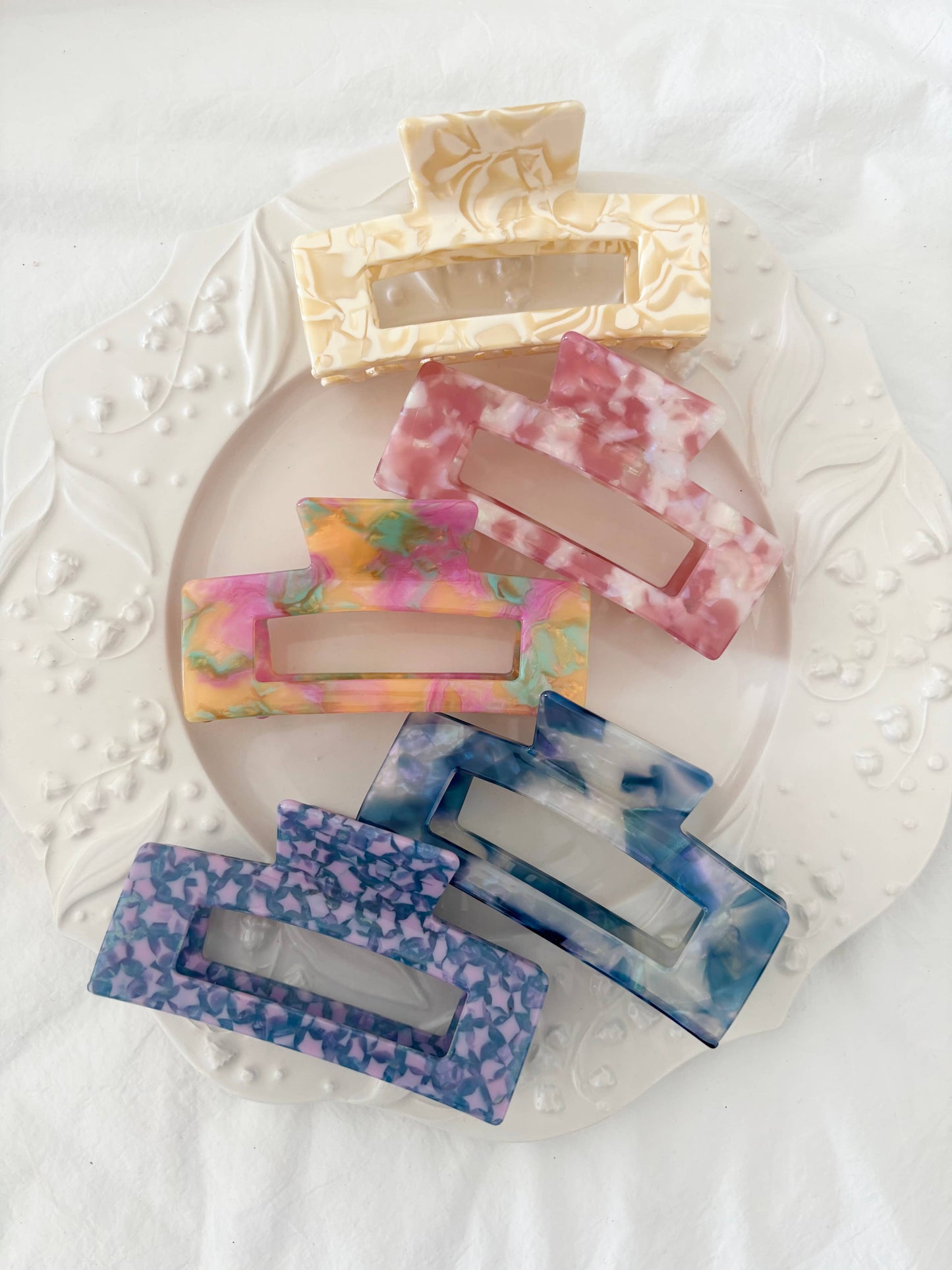 Assorted Acetate Jumbo Hair Claws