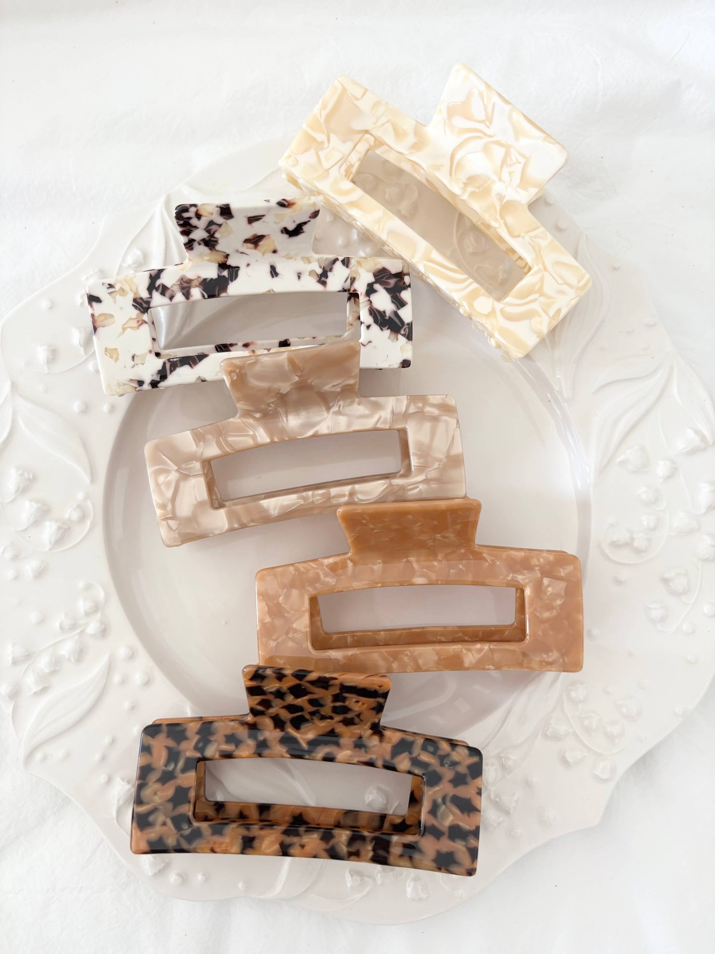 Assorted Acetate Jumbo Hair Claws
