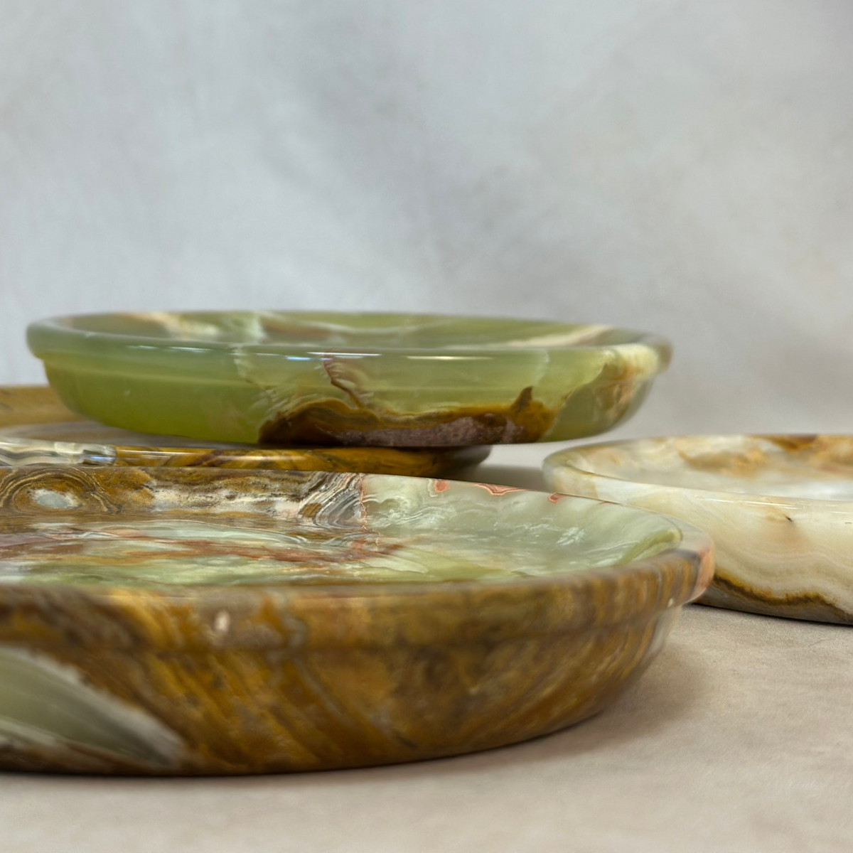 Jewelry + Ring Dish - Onyx - Multi 6”x1