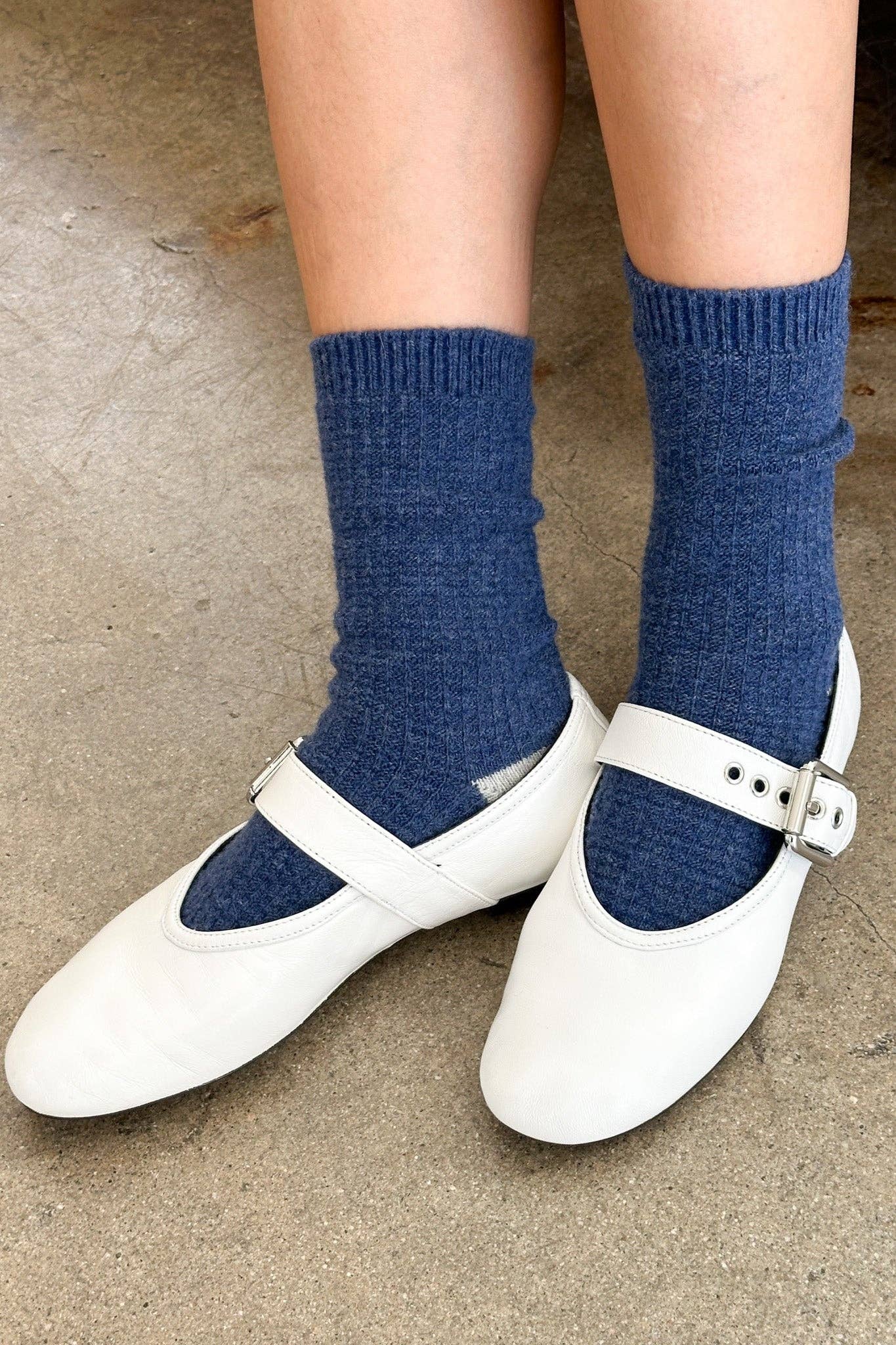 LeBon Shoppe Wool Waffled Socks