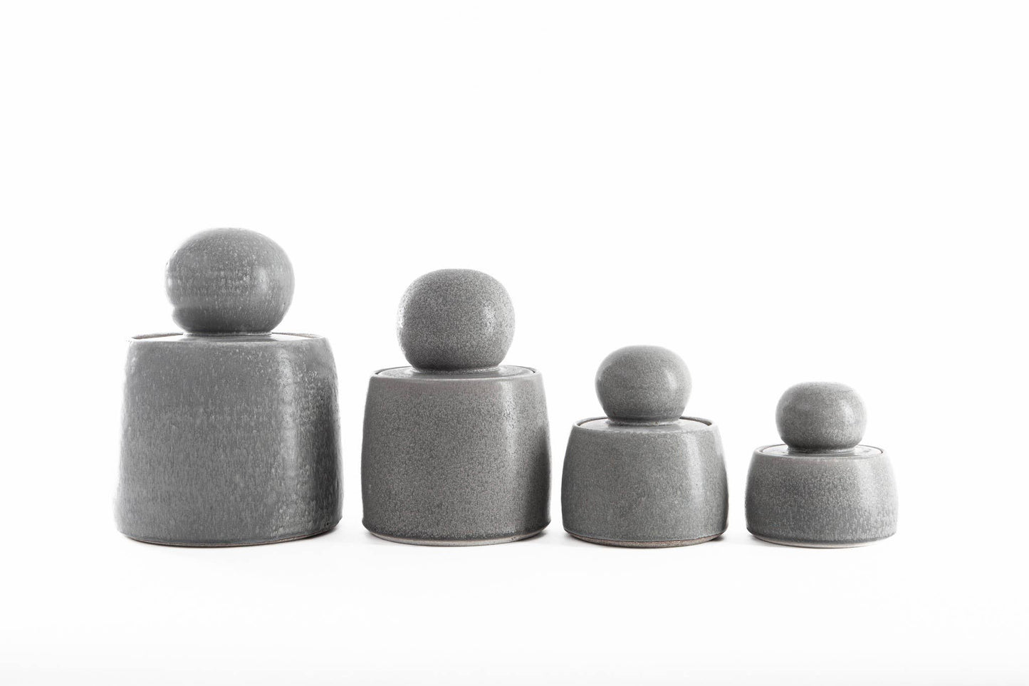 Pewter Stash Jars