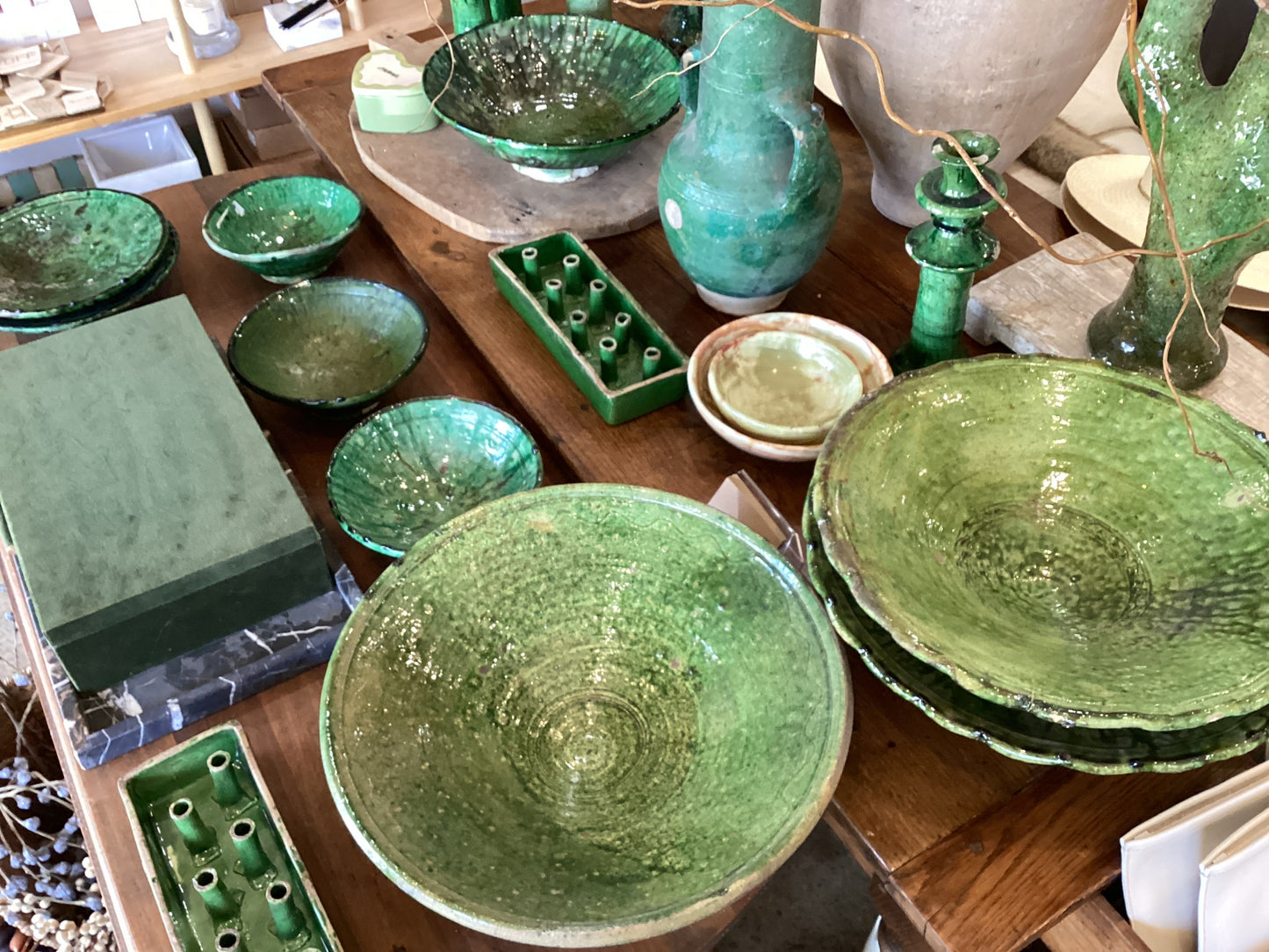 Vintage Green Moroccan Pieces