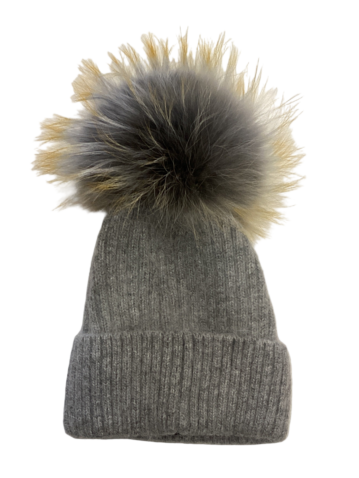 Linda Richards Ribbed Pom Hat
