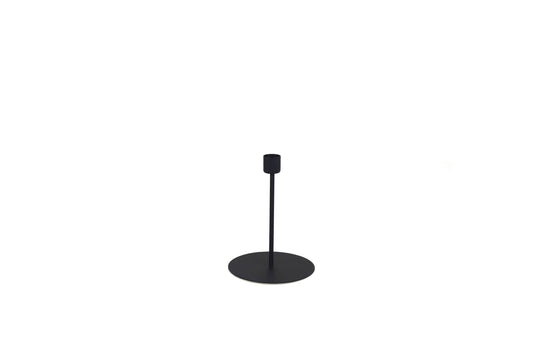 Be Home Kent Black Candlestick, Tall