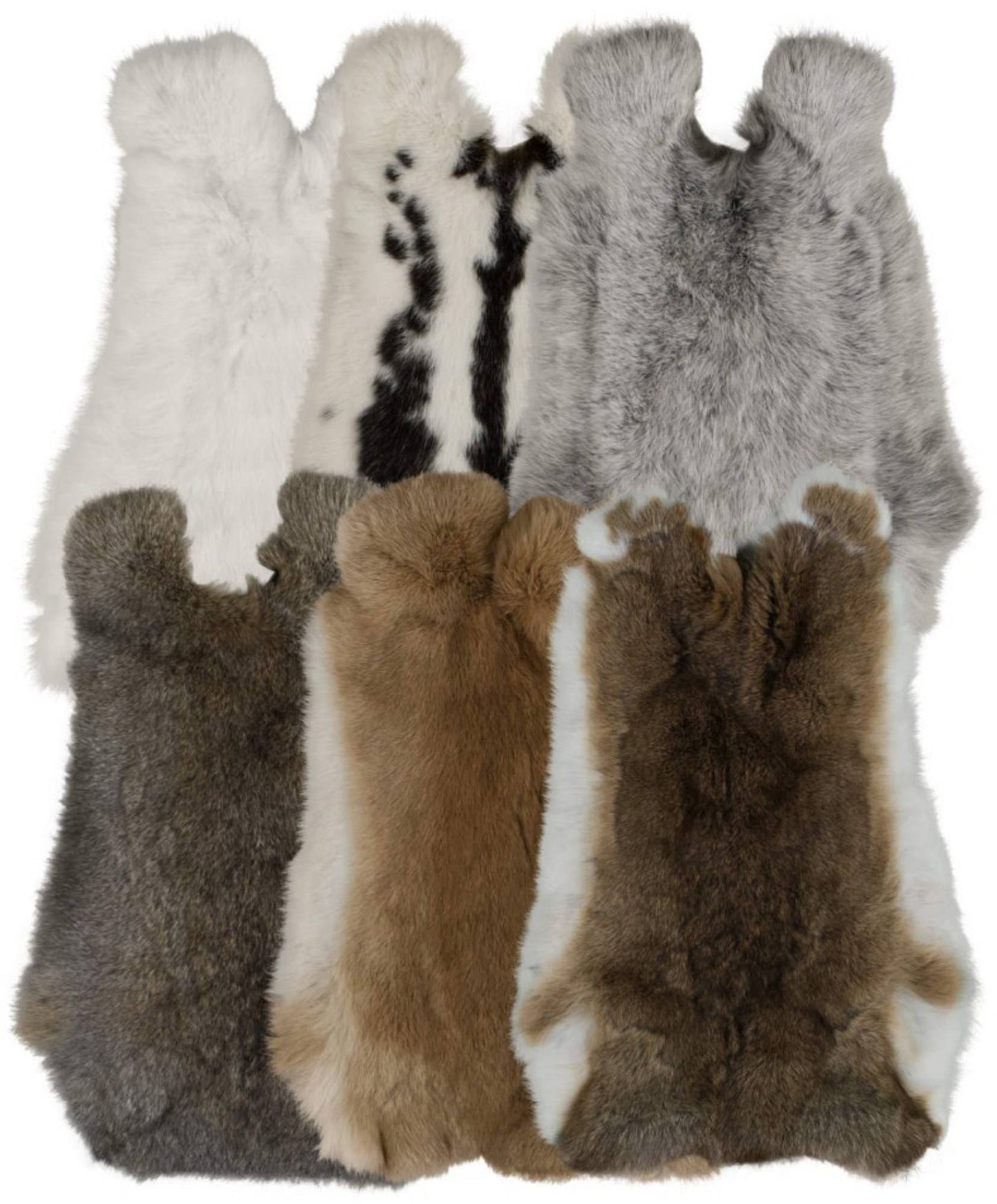 Rabbit Fur XL | Premium Extra-Soft Pelt | Natural Home Decor