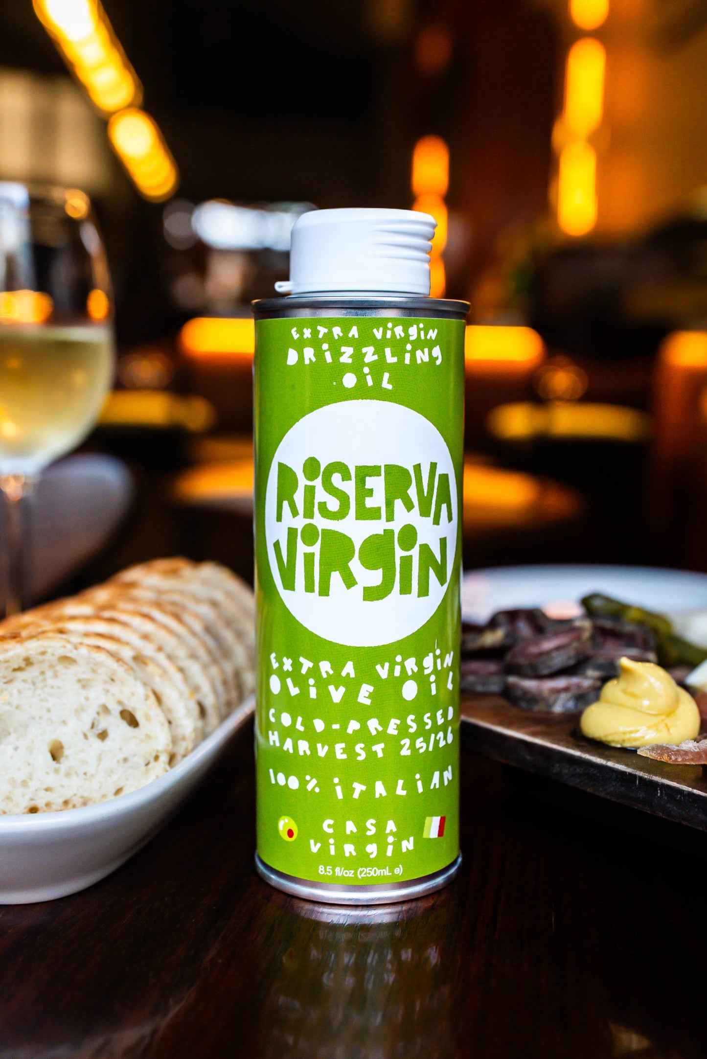 Riserva Virgin — Single-Origin Tuscan Drizzling Olive Oil