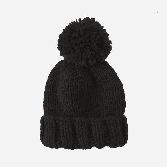 Classic Pom Hat, Black | Kids & Baby Halloween Christmas Hat