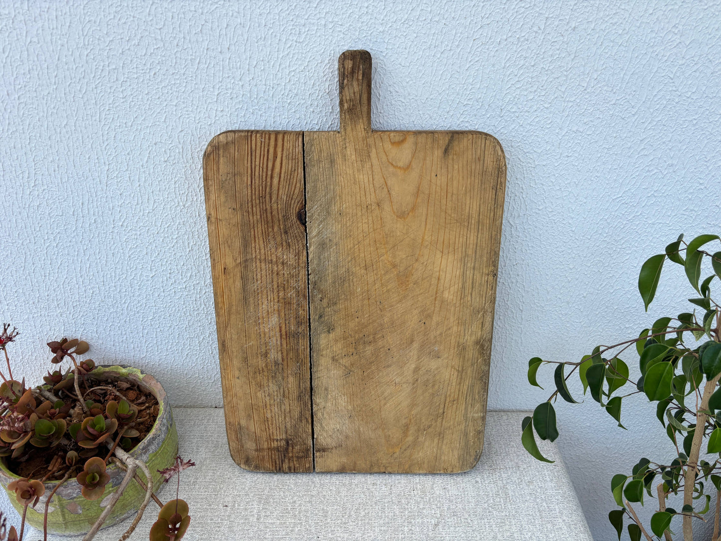 Vintage Turkish Wooden Bread Board