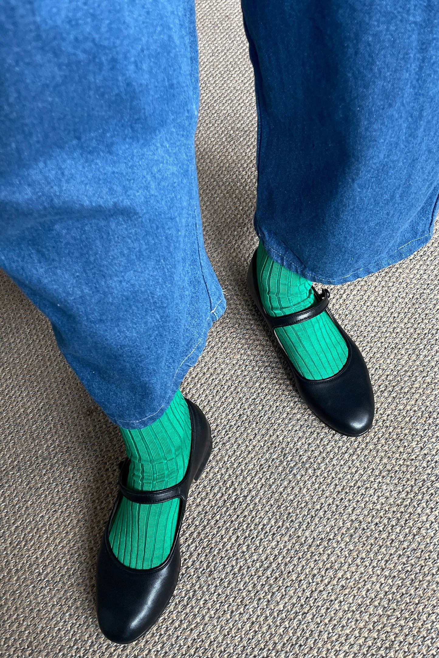Her Socks - Mercerized Combed Cotton Rib