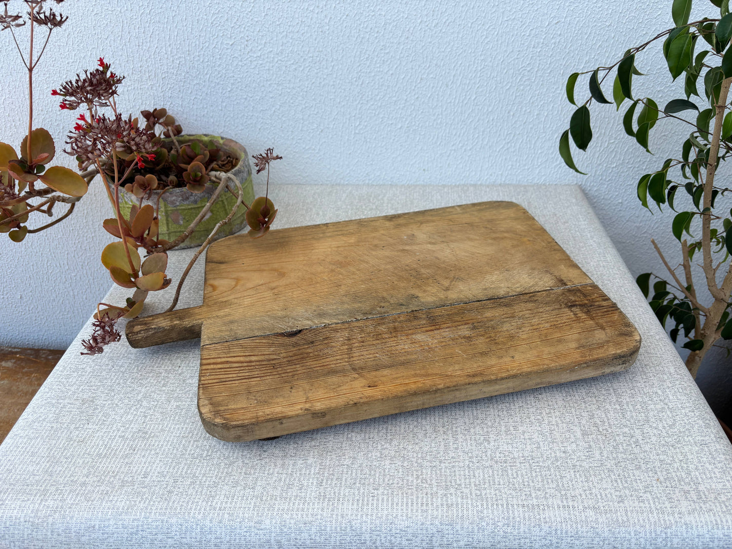 Vintage Turkish Wooden Bread Board