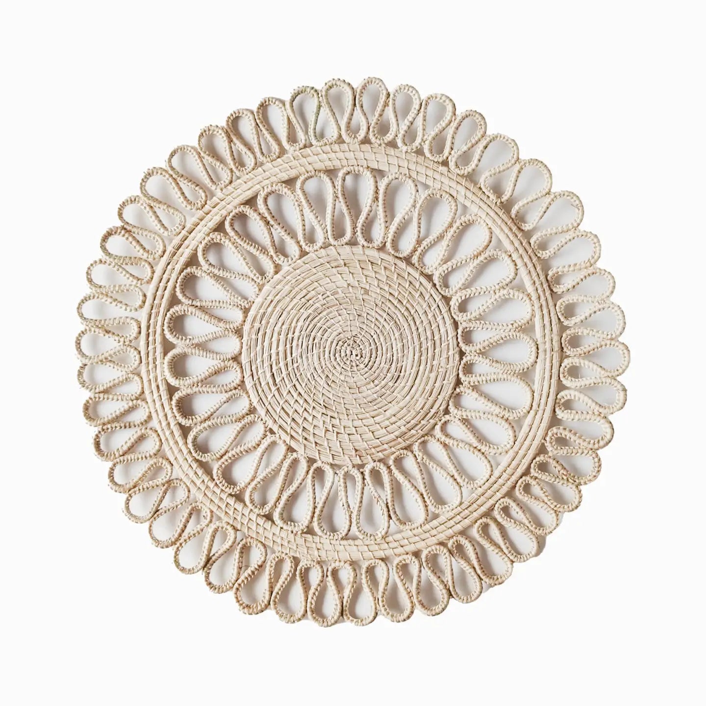 Magnolia Dos Placemat - Iraca Palm - Straw Raffia Tableware