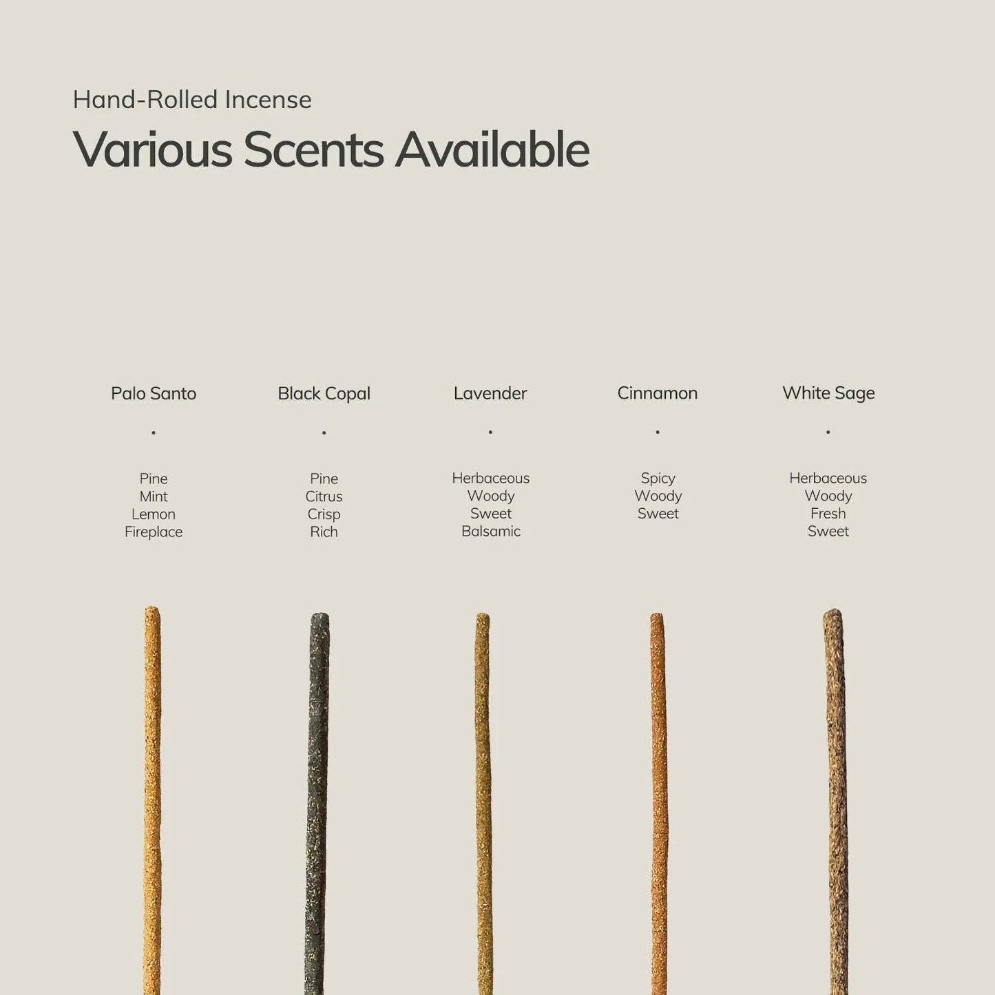 Lavender Incense Sticks – 7 Hand-Rolled Sticks from Peru