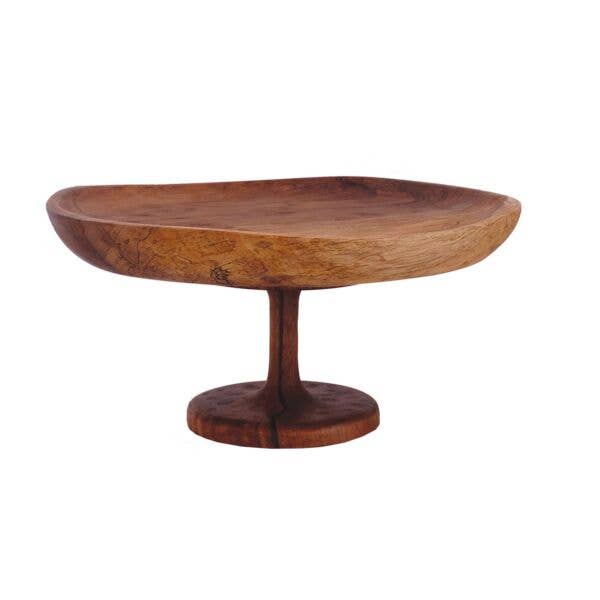 Wood Cake Stand, Table and Kitchen Decor