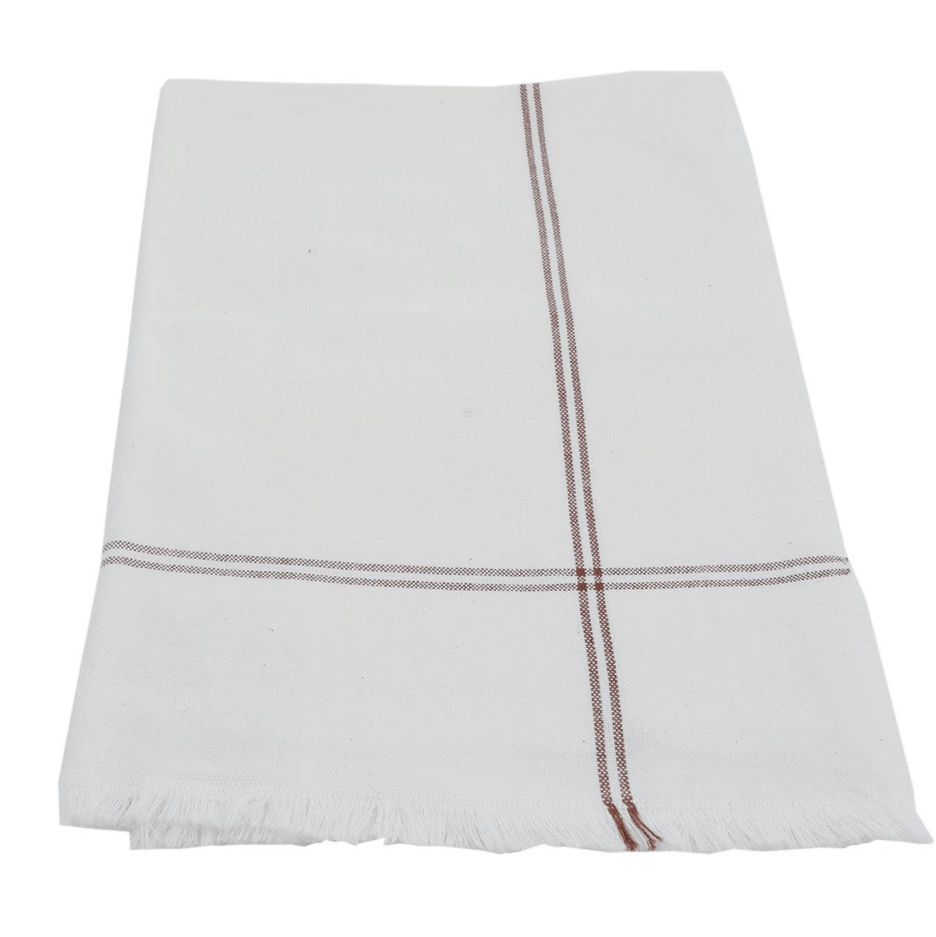 Espresso Classic Stripe Oversized Napkin