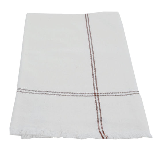 Espresso Classic Stripe Oversized Napkin