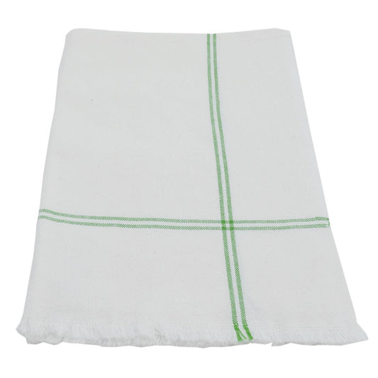 Green Classic Stripe Oversized Napkin
