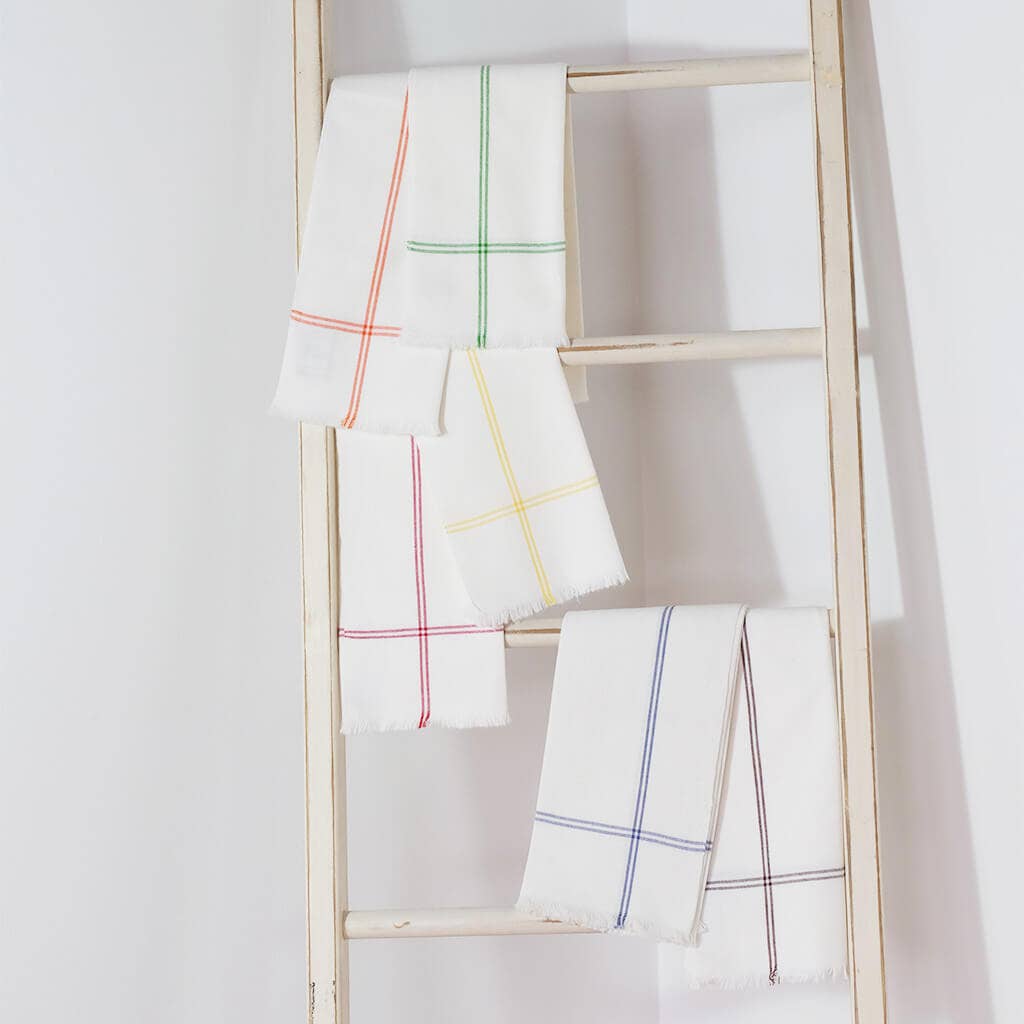Espresso Classic Stripe Oversized Napkin