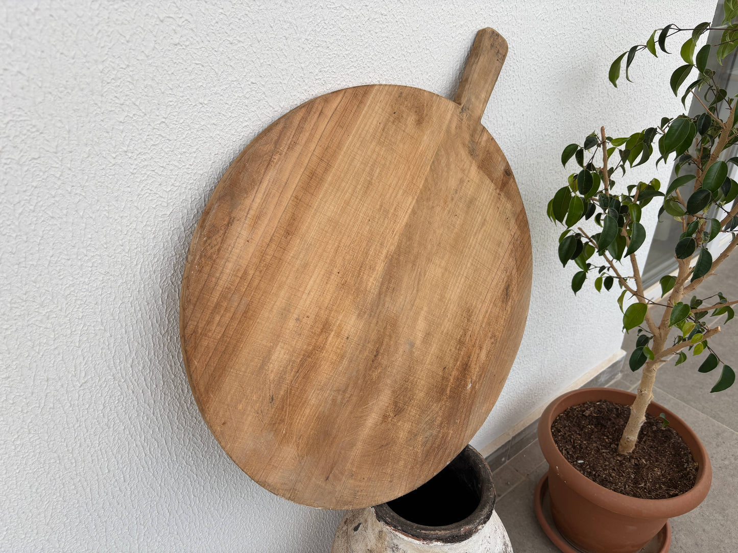 Hand-Carved Turkish Wood Board – Vintage Kitchen