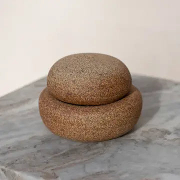 Ceramic Container - Desert Brown