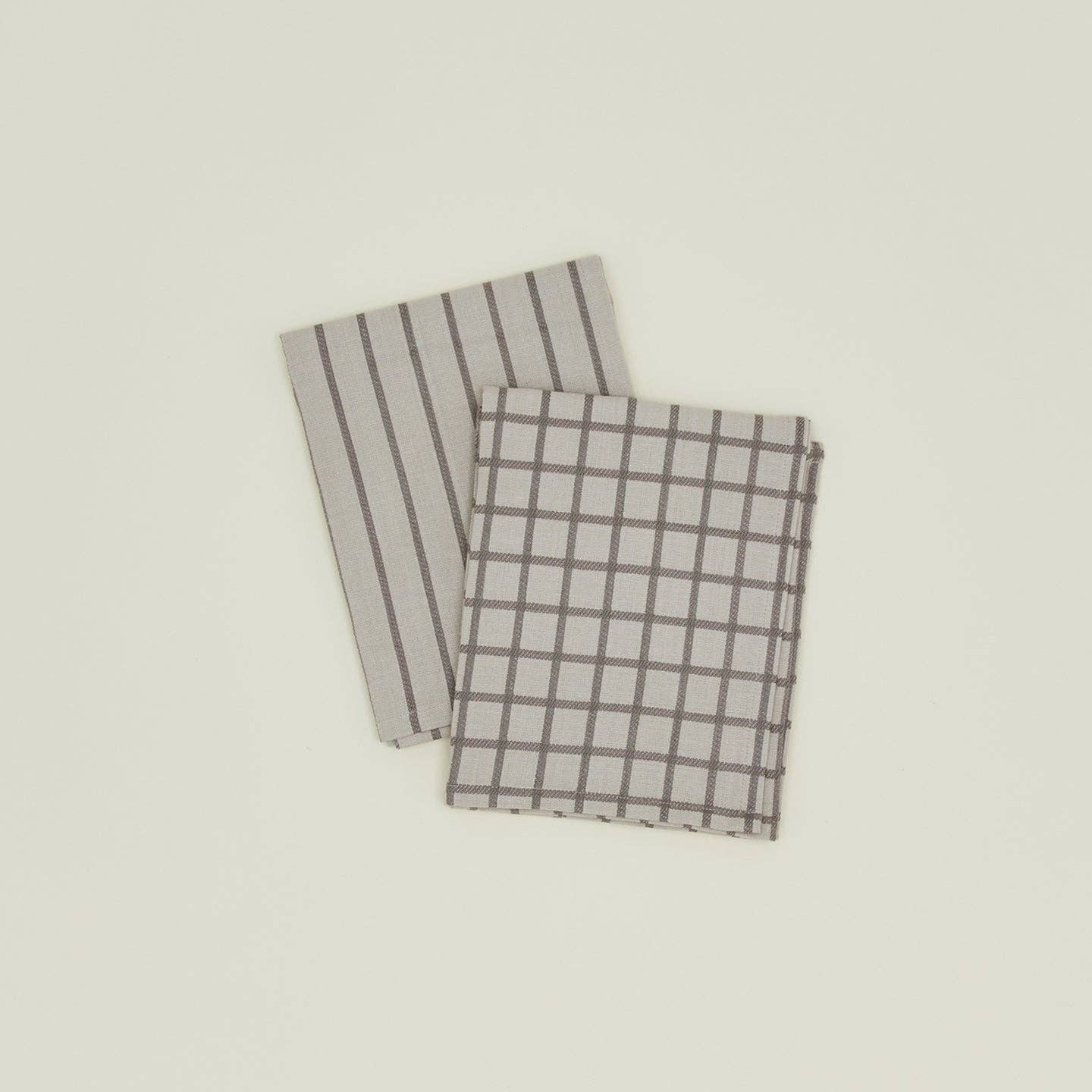 ESSENTIAL YARN DYED DISH TOWEL - SET OF 2