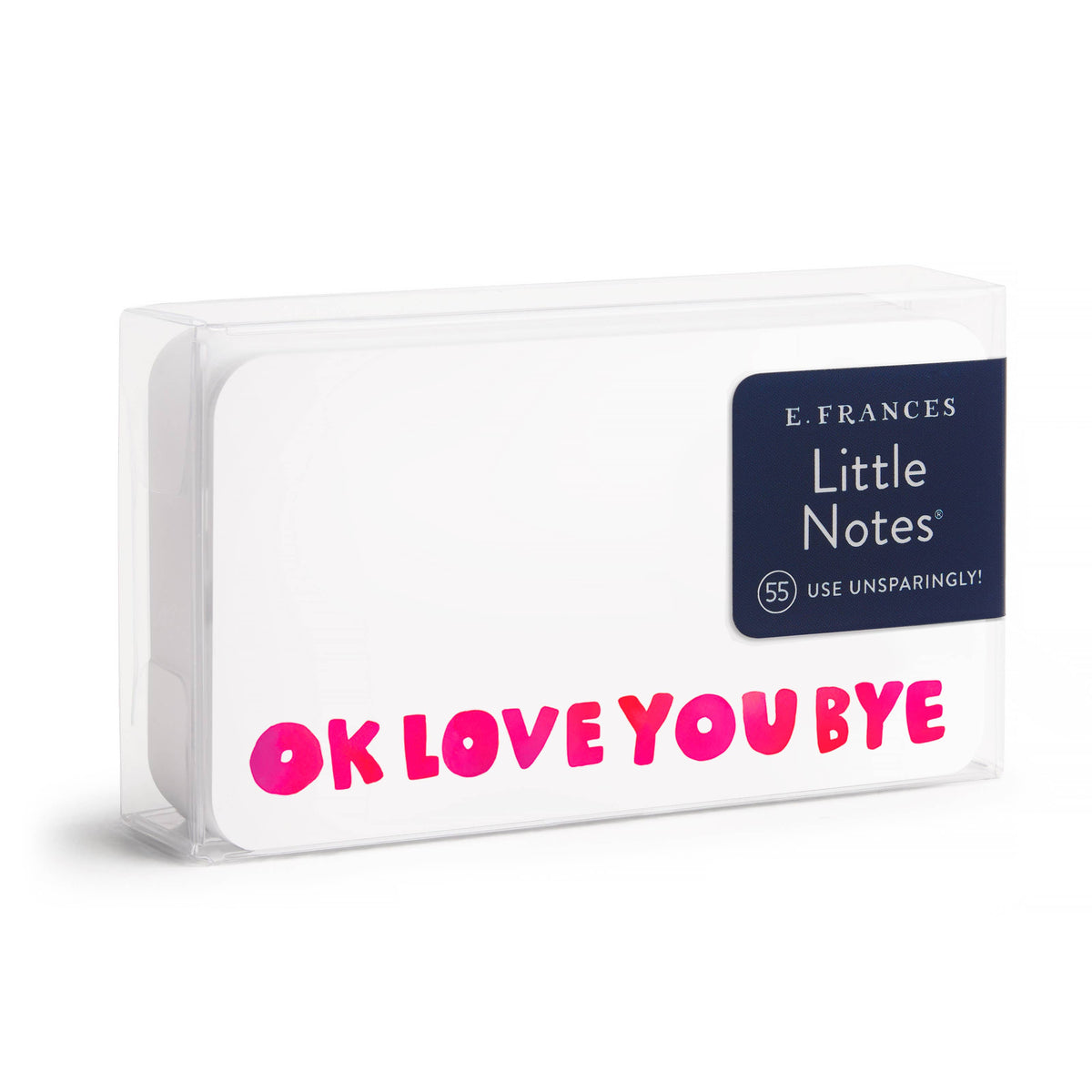 OKloveyoubye Little Notes® – Mini Notecard Pack, Set of 55