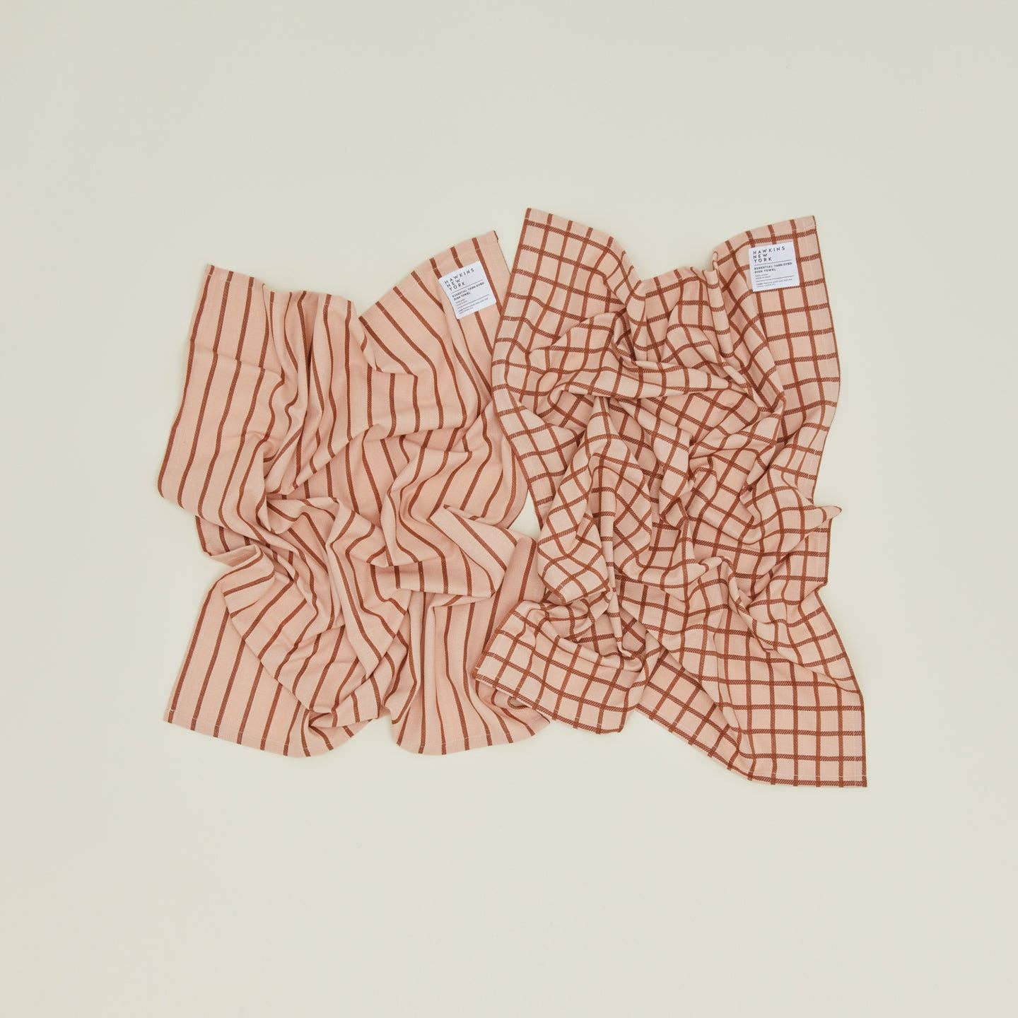 ESSENTIAL YARN DYED DISH TOWEL - SET OF 2