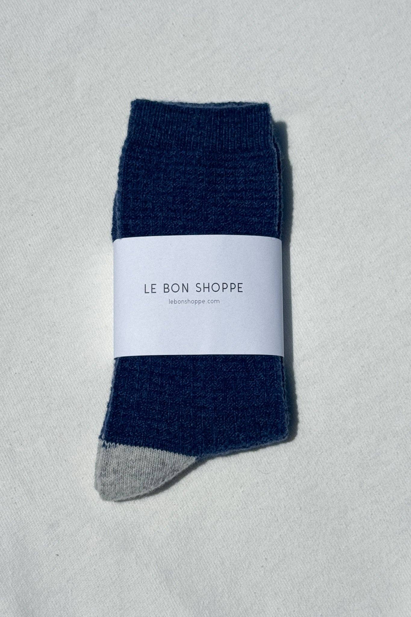 LeBon Shoppe Wool Waffled Socks